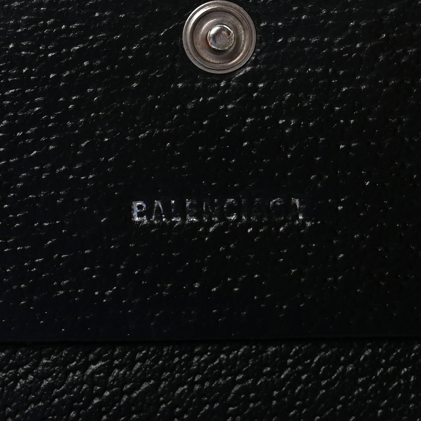 X BALENCIAGA BB Monogram Web Ophidia Card Case Wallet Black