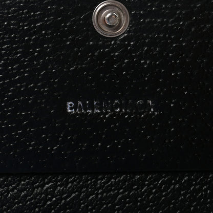 Gucci X BALENCIAGA BB Monogram Web Ophidia Card Case Wallet Black 6 of 7