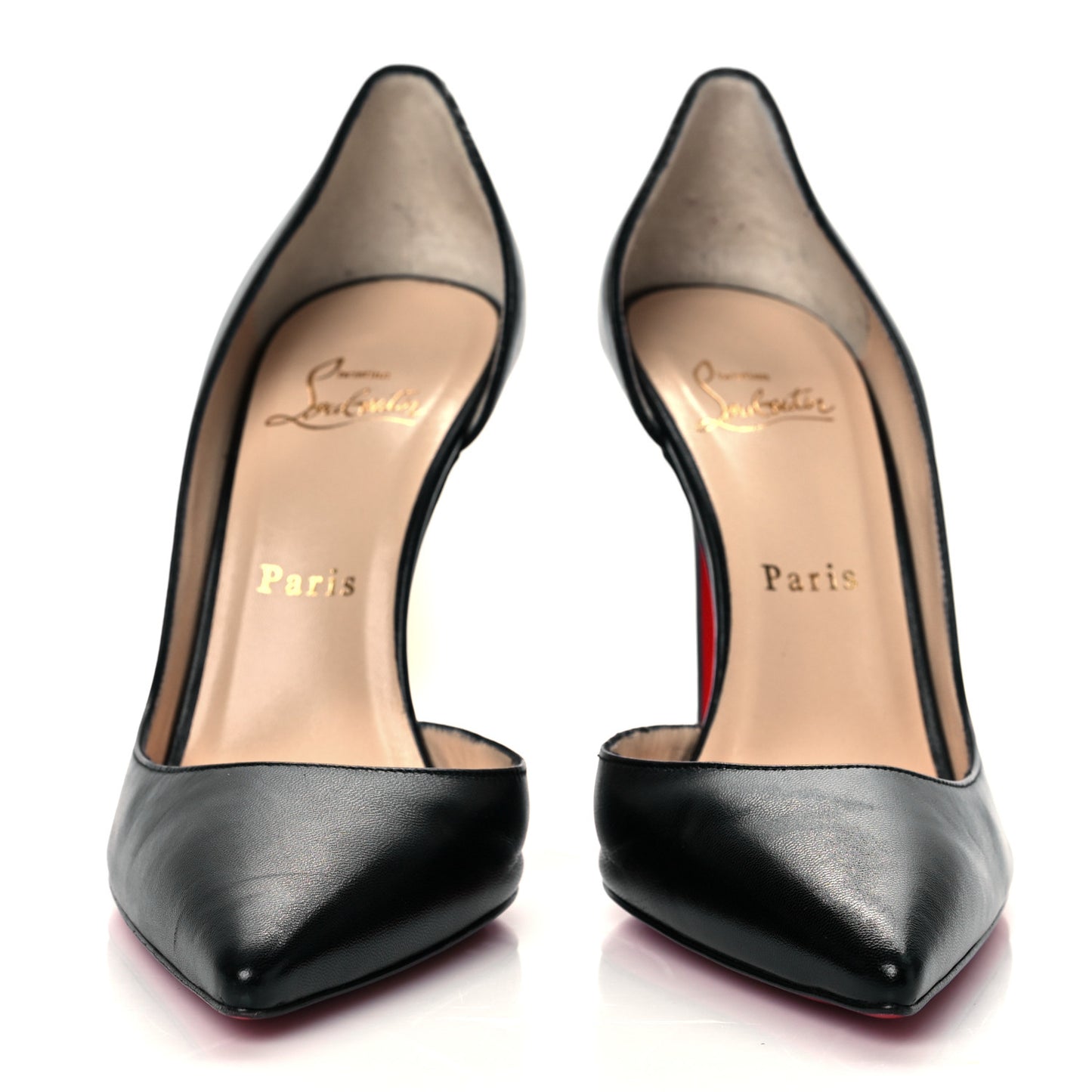 Shiny Nappa Iriza 100 Pumps 38.5 Black