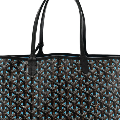 Goyard Goyardine Saint Louis Claire Voie PM Black Blue 9 of 11