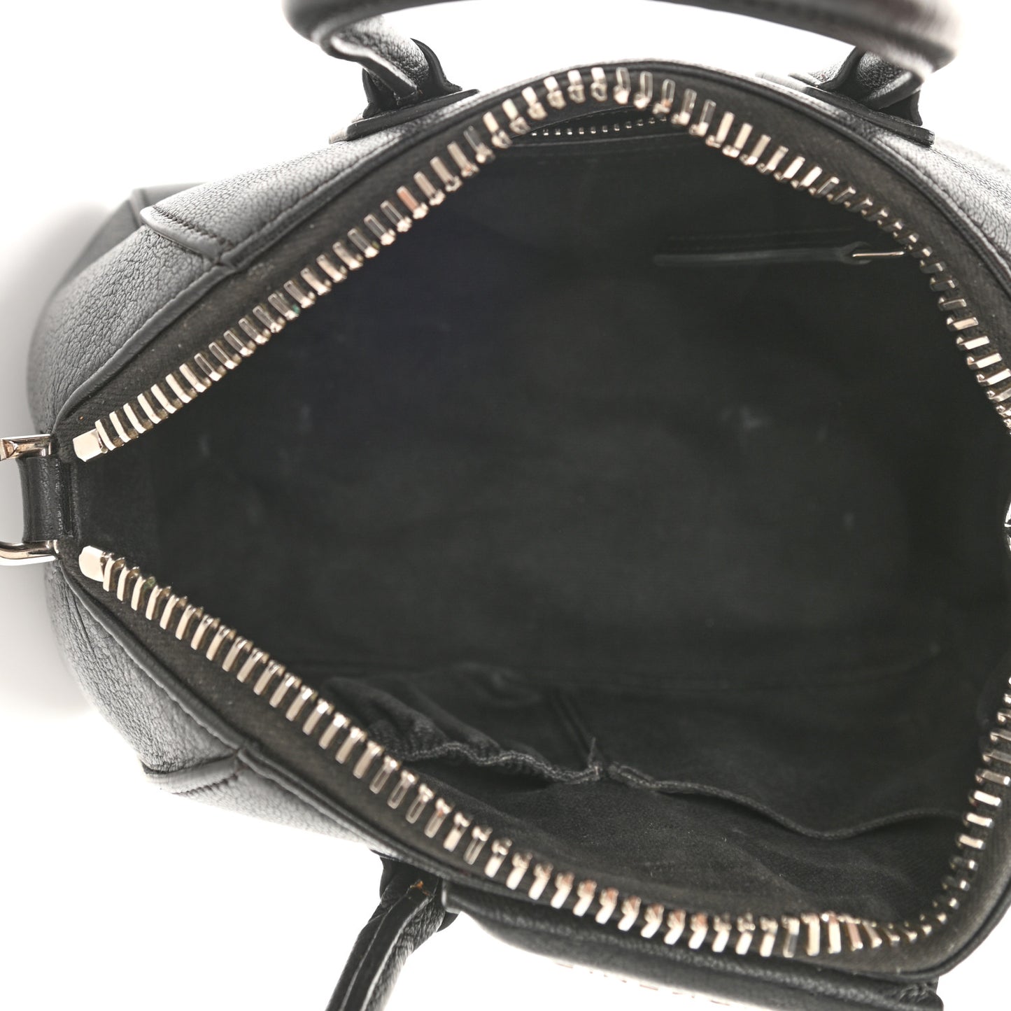 Sugar Goatskin Mini Antigona Black