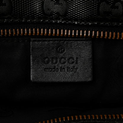 Gucci Imprime Monogram Large Zippered Shopping Tote Pewter 6 of 12