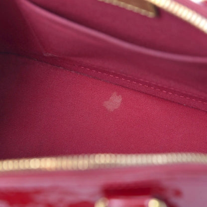 Louis Vuitton Vernis Alma BB Pomme D'Amour 7 of 10