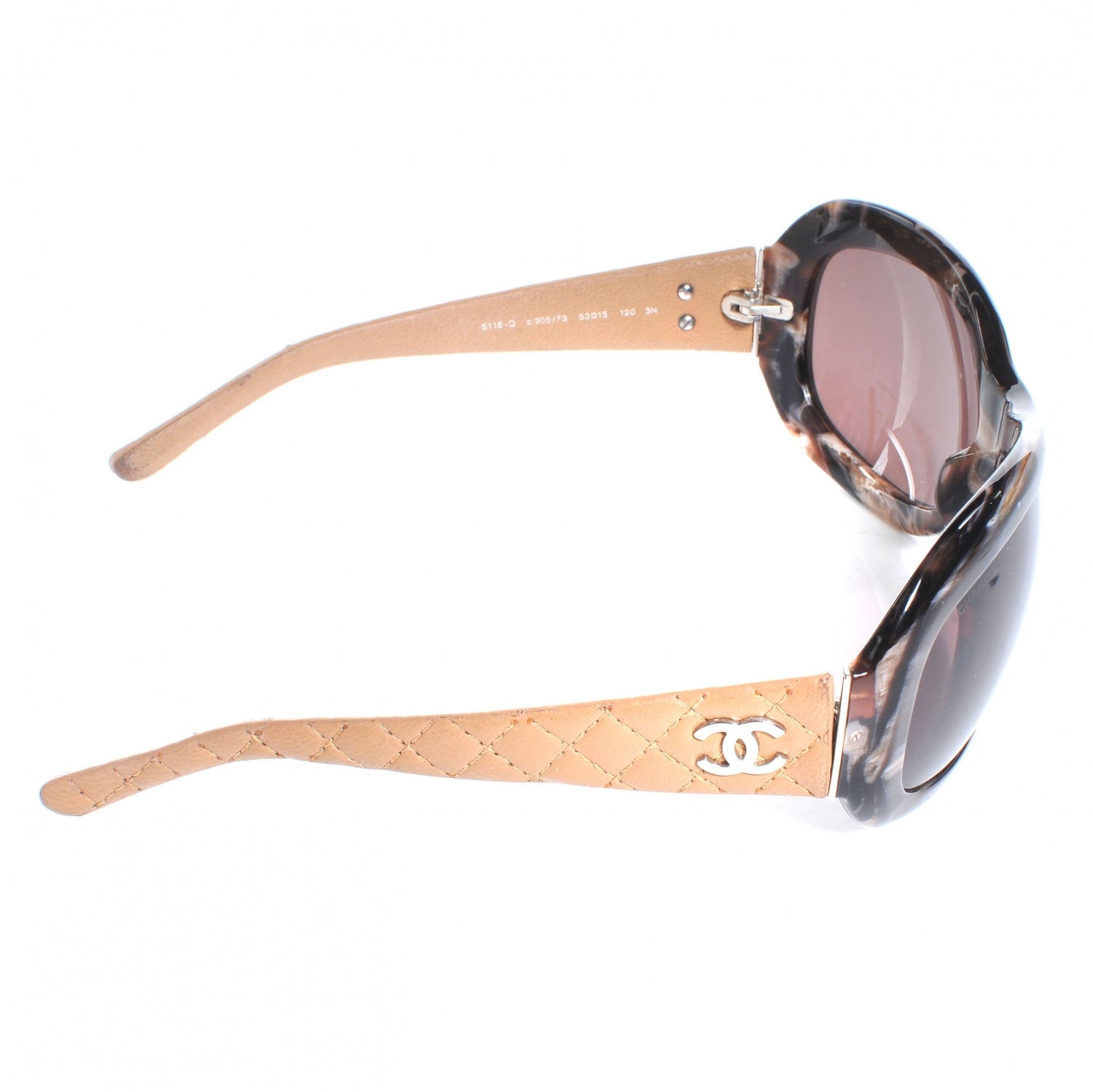 Chanel Lambskin Quilted Sunglasses 5116Q 3 of 10