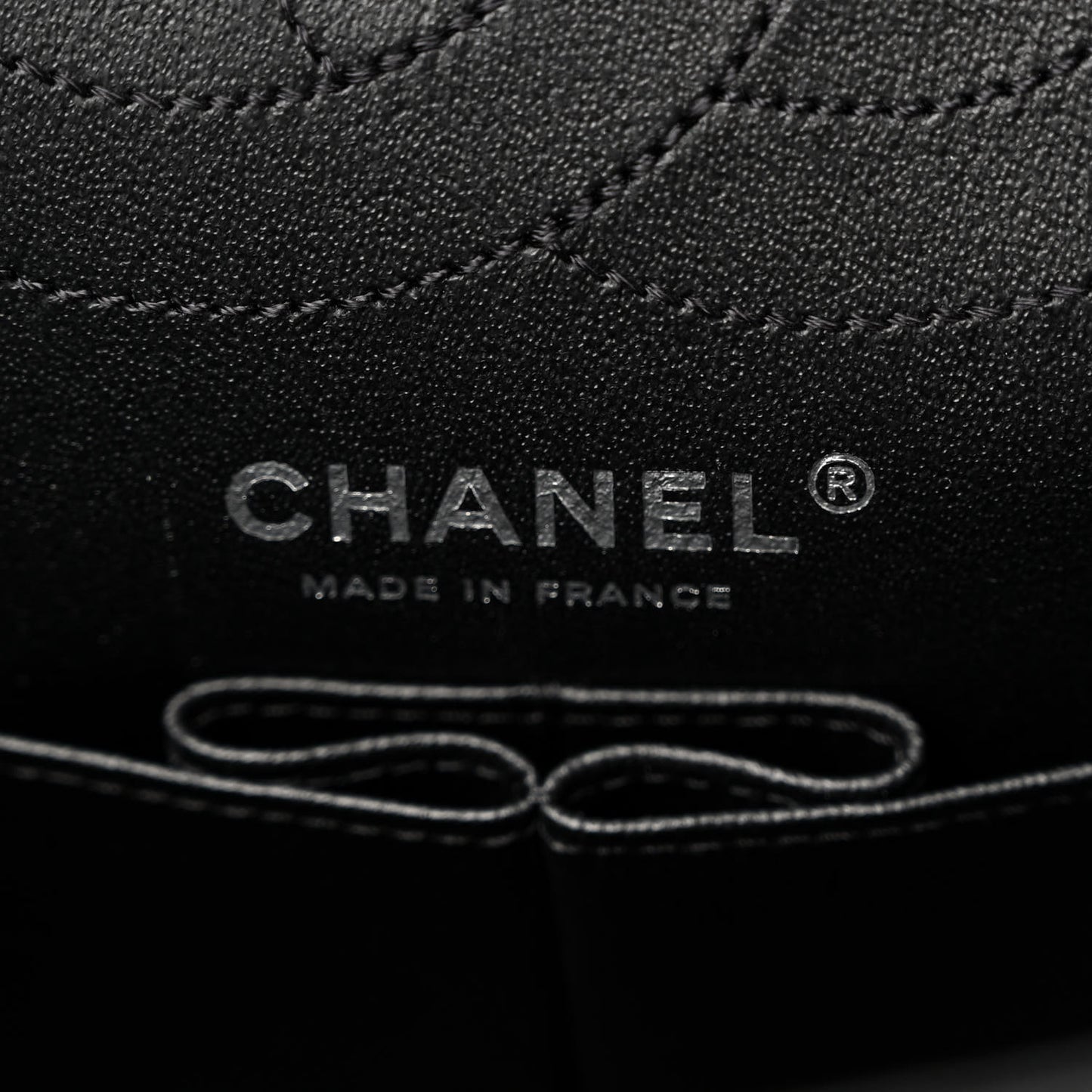 Aged Calfskin Quilted 2.55 Reissue 225 Flap So Black