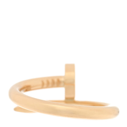 Cartier 18K Yellow Gold Juste Un Clou Ring 53 6.5 3 of 4