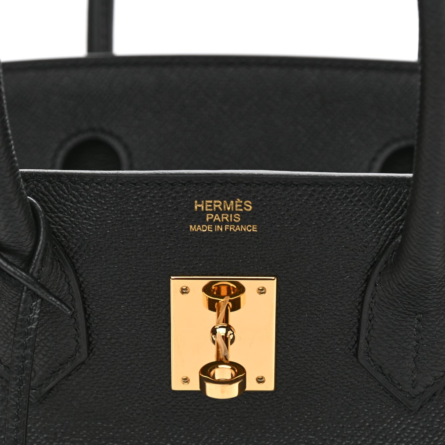 Epsom Birkin 30 Black