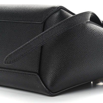 Celine Grained Calfskin Nano Belt Bag Black 9 of 10