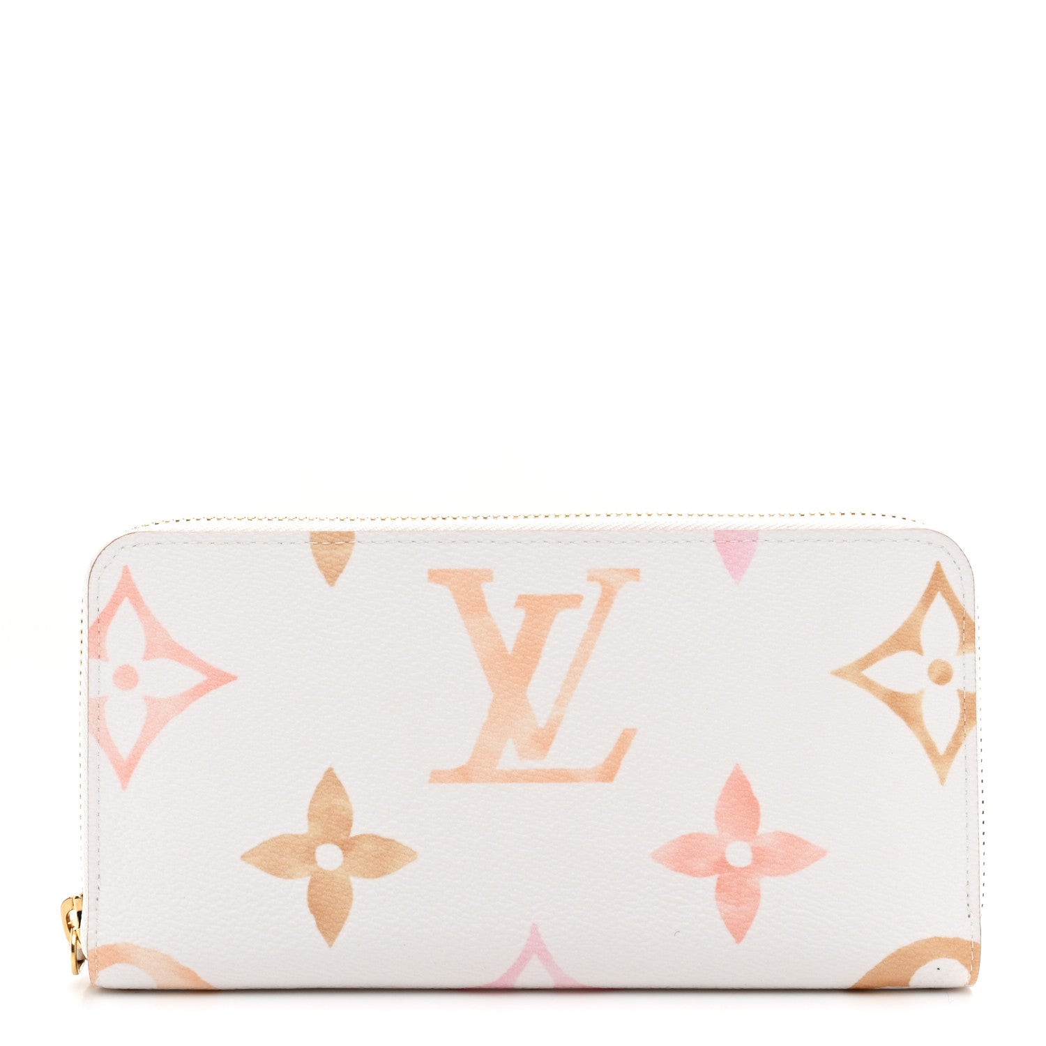 Louis Vuitton Monogram Giant By The Pool Zippy Wallet Resort Beige 1 of 7