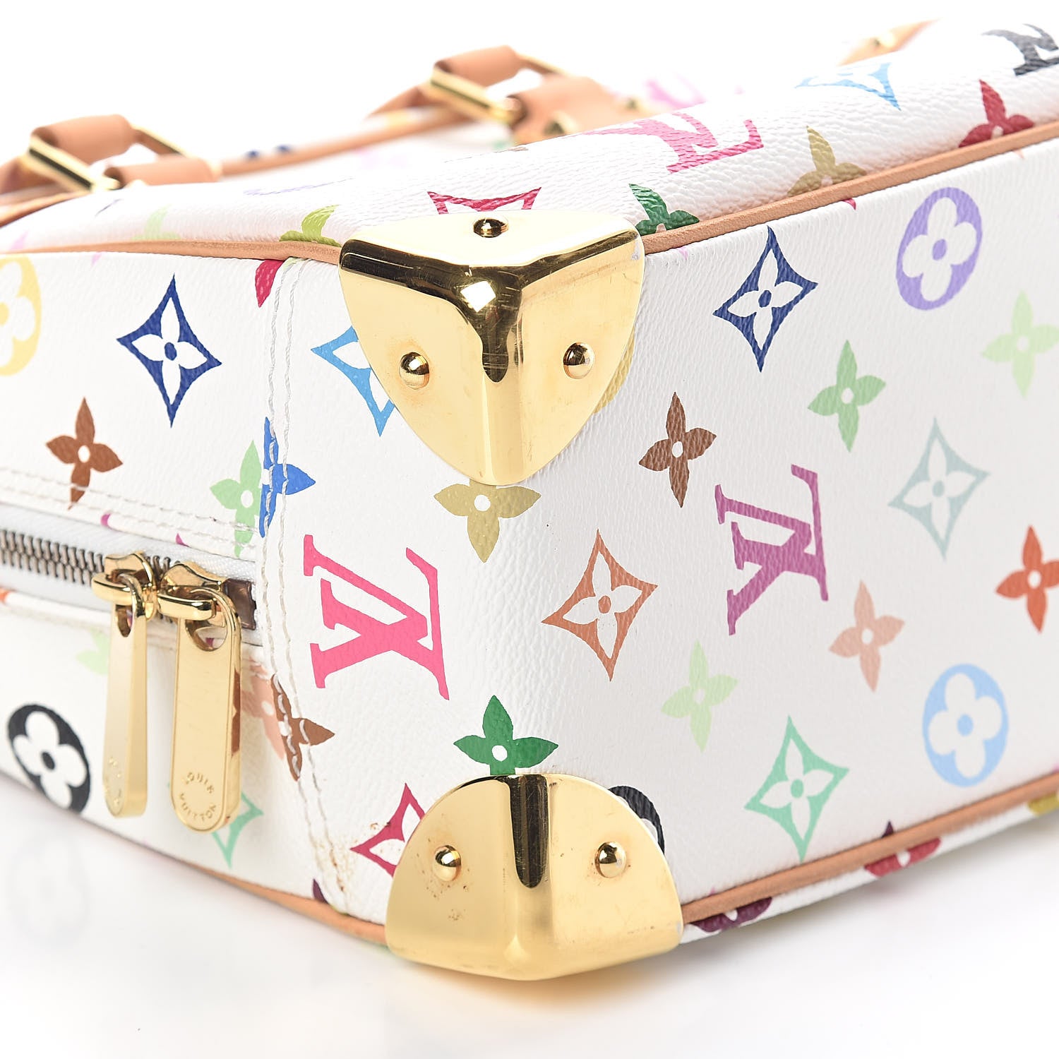 Louis Vuitton Monogram Multicolor Trouville White 8 of 9