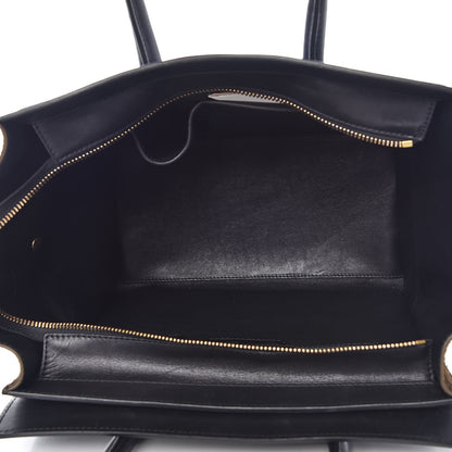 Celine Pony Hair Mini Tri-Color Luggage Royal Blue 5 of 13
