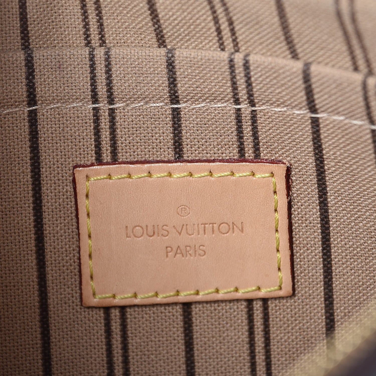 Louis Vuitton Monogram Neverfull MM GM Pochette 6 of 7