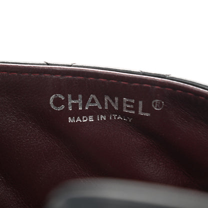 Chanel Lambskin Quilted East West Flap Black 6 of 16