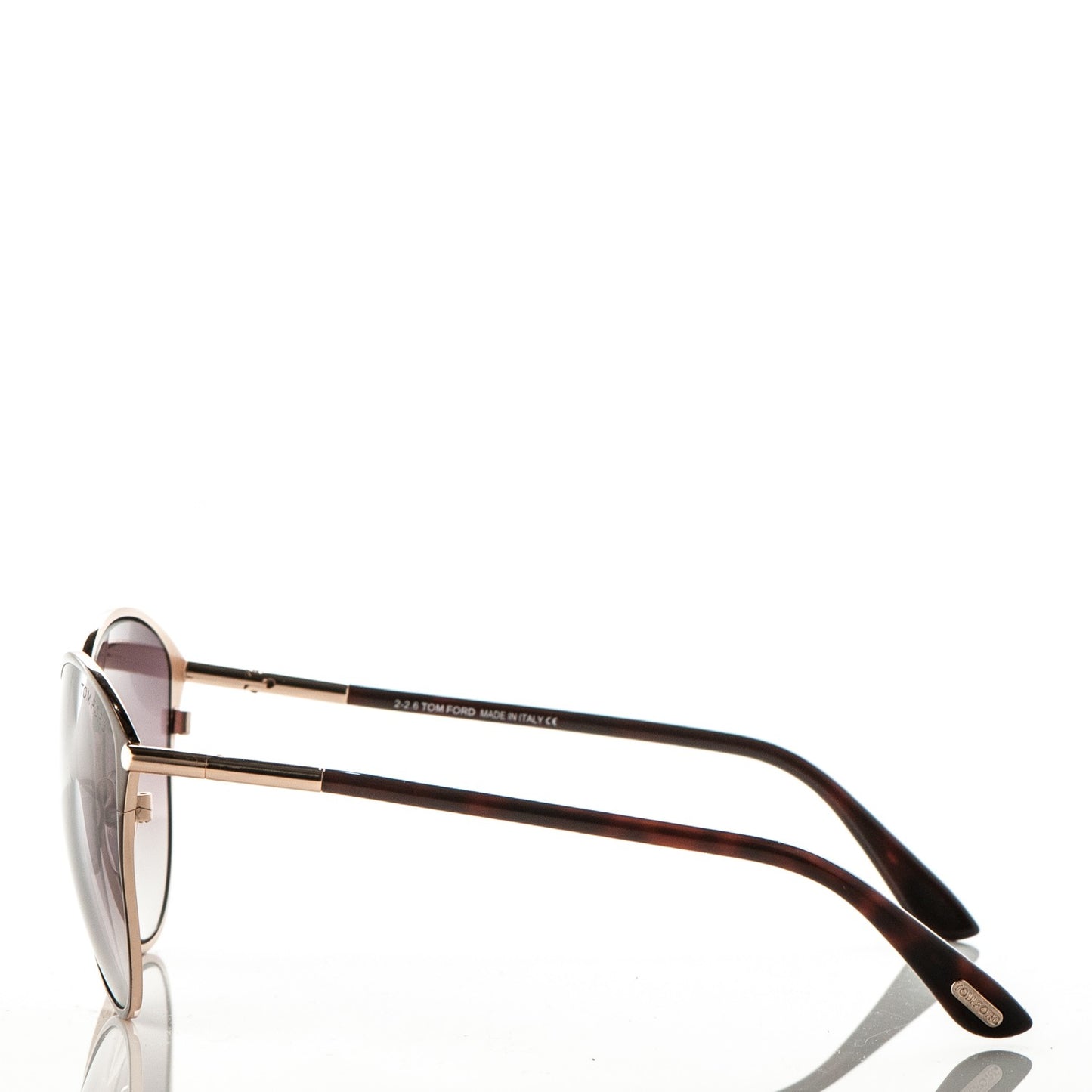 Penelope Vintage Round Sunglasses TF320 Brown