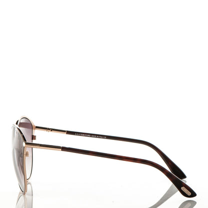 Tom Ford Penelope Vintage Round Sunglasses TF320 Brown 3 of 6