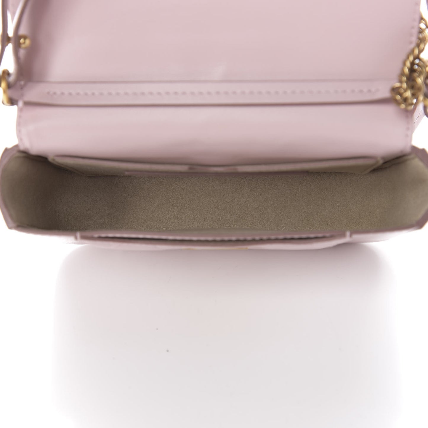 Goatskin Quilted GV3 Mini Pocket Convertible Bag Pale Pink