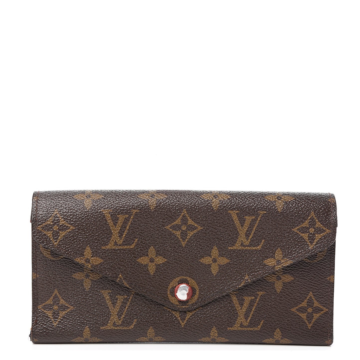 Monogram Josephine Wallet Red