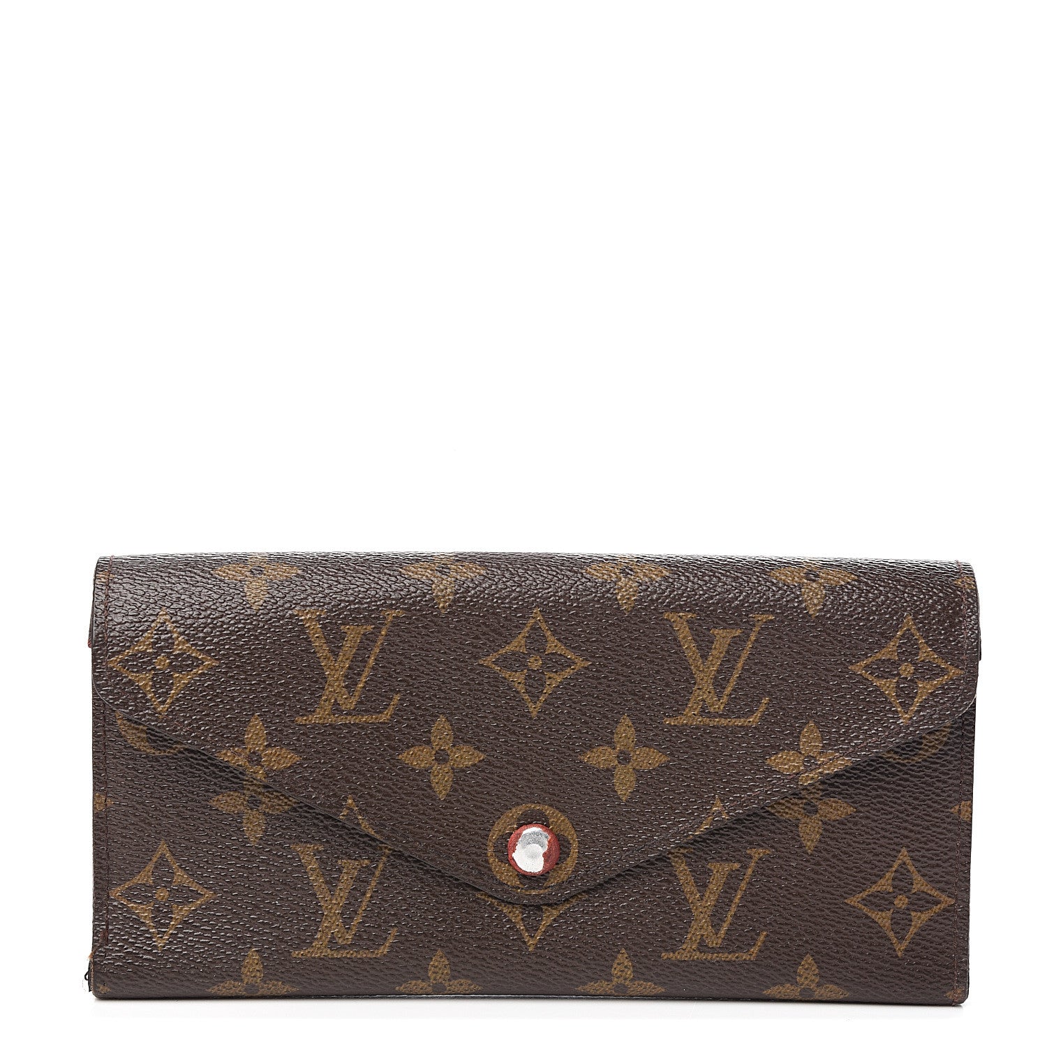 Louis Vuitton Monogram Josephine Wallet Red 1 of 8