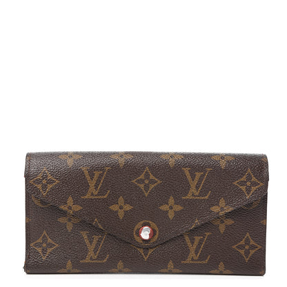 Louis Vuitton Monogram Josephine Wallet Red 1 of 8