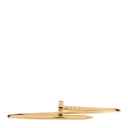 Cartier 18K Yellow Gold Small Juste Un Clou Bracelet 17 1 of 4
