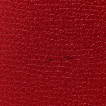 Burberry Haymarket Check Medium Reversible Tote Poppy Red 33 of 36