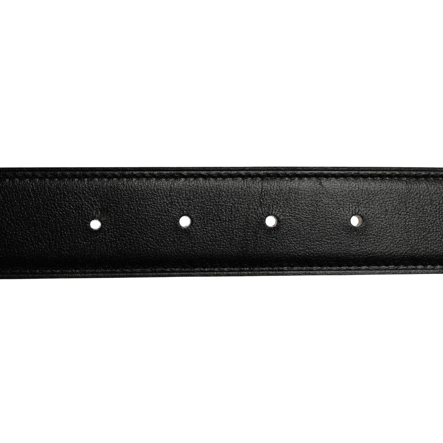 Box Togo 32mm Guilloche H Belt 75 30 Black Gold