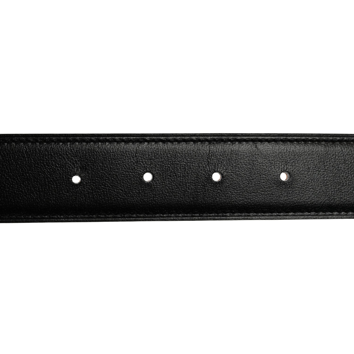 Hermes Box Togo 32mm Guilloche H Belt 75 30 Black Gold 5 of 12