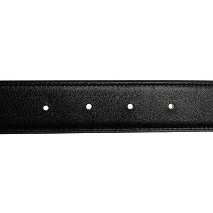 Hermes Box Togo 32mm Guilloche H Belt 75 30 Black Gold 5 of 12