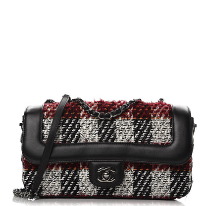 Chanel Tweed Quilted Calfskin Coco Corset Flap Multicolor 1 of 8