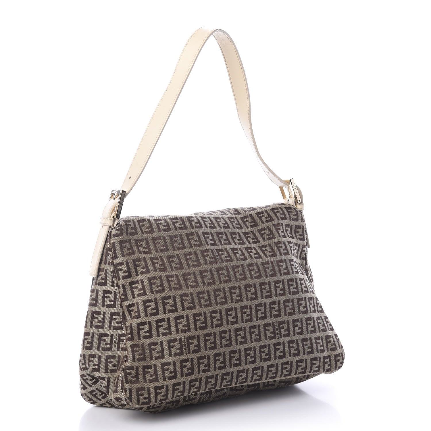 Fendi Zucchino Mama Baguette Brown 4 of 10