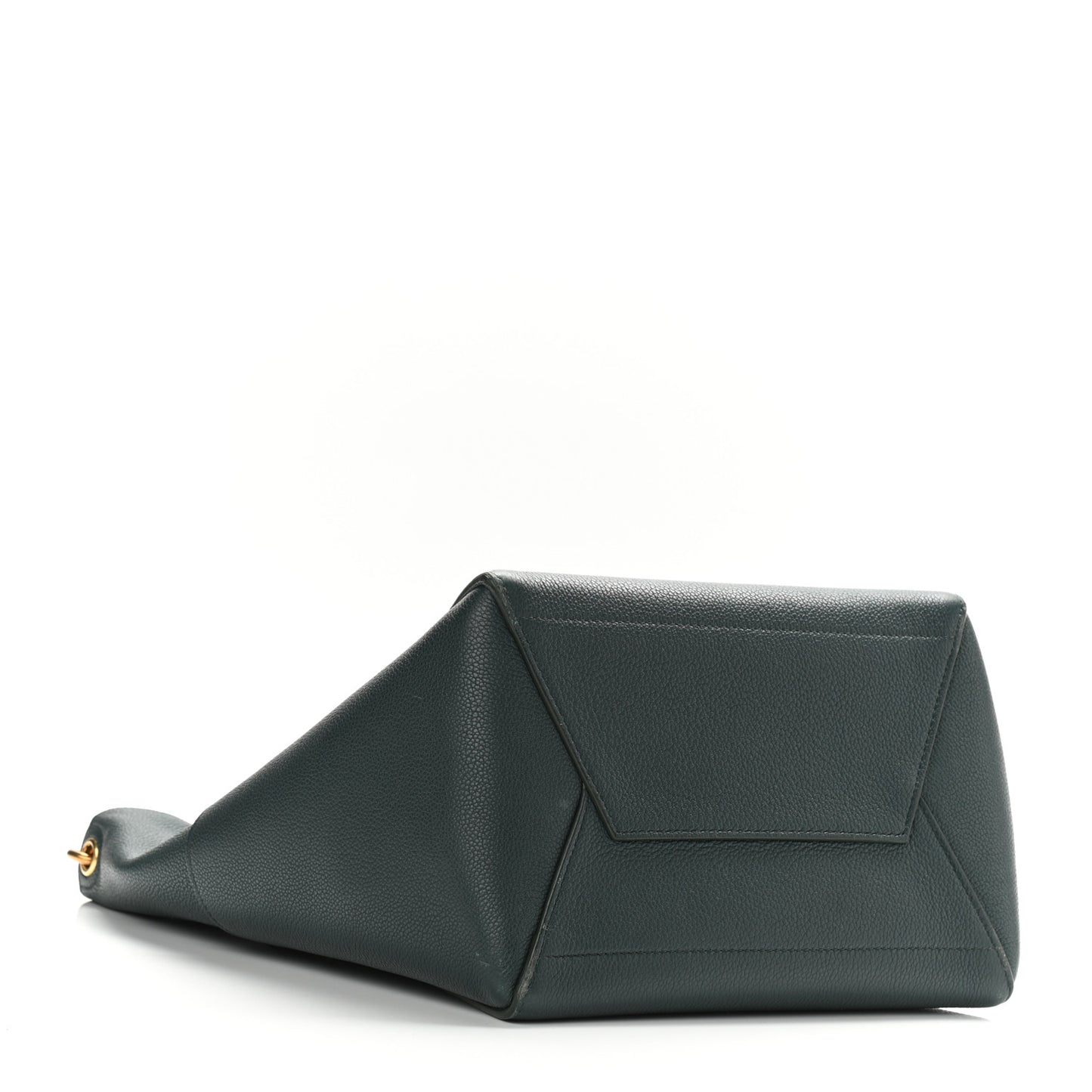 Soft Grained Calfskin Sangle Bucket Bag Amazone