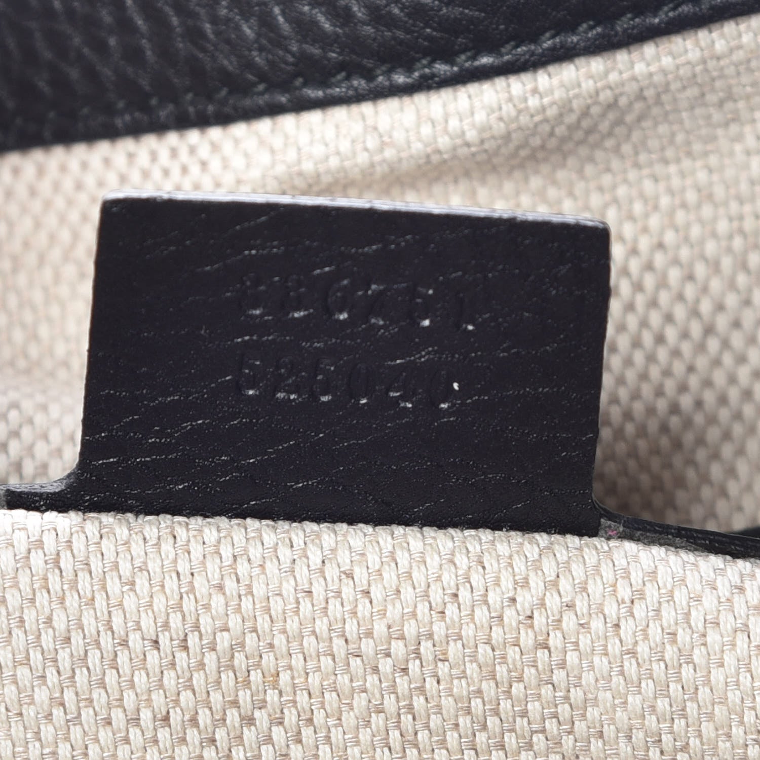 Gucci Pebbled Calfskin Small Soho Shoulder Bag Black 10 of 12