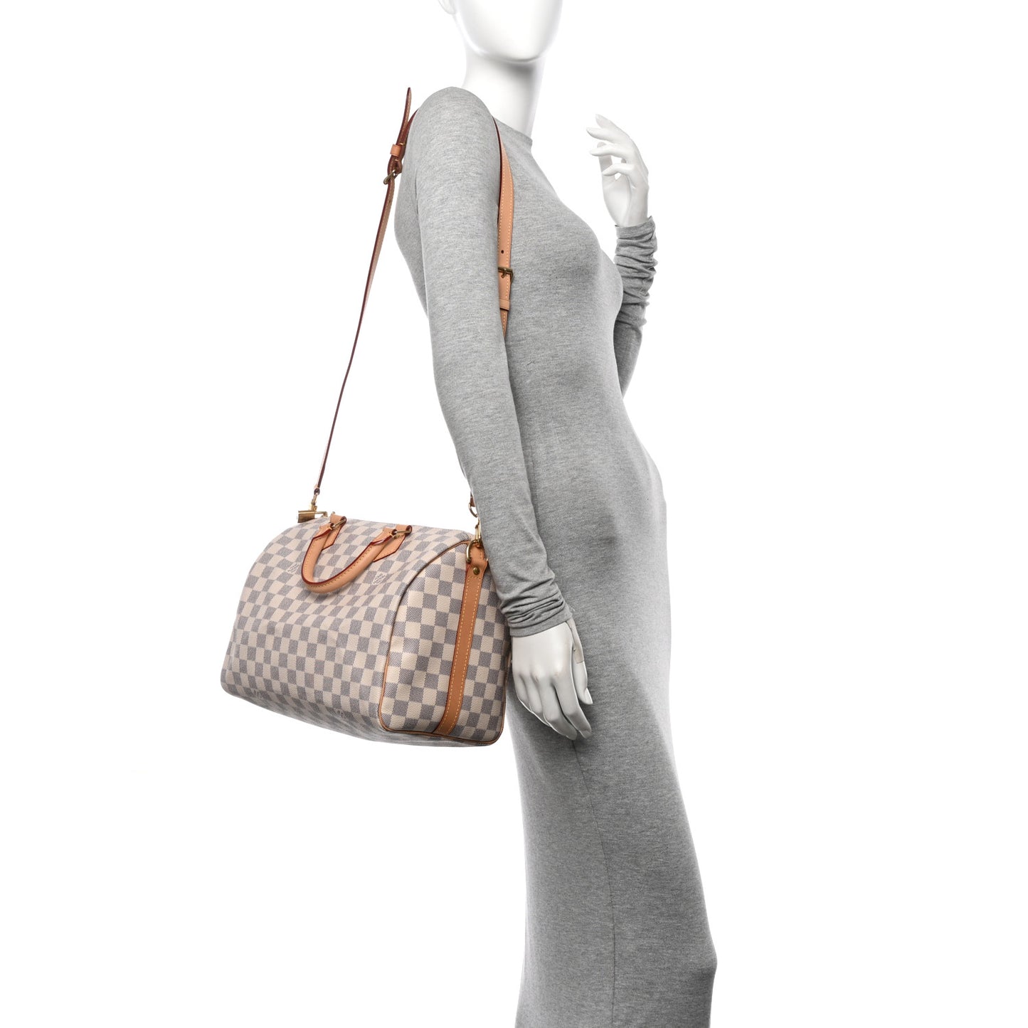 Damier Azur Speedy Bandouliere 30