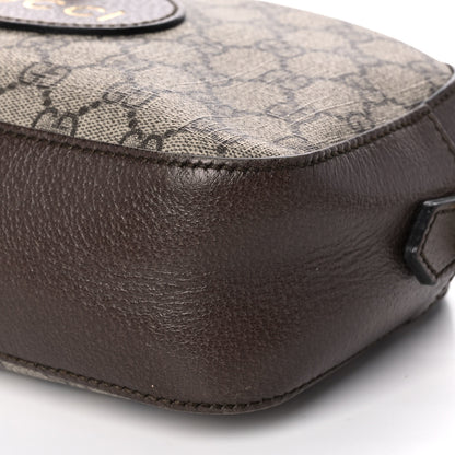 Gucci GG Supreme Monogram Web Neo Vintage Shoulder Bag Beige New Acero Crop 11 of 17
