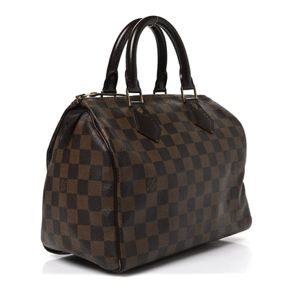 Louis Vuitton Damier Ebene Speedy 25 3 of 10
