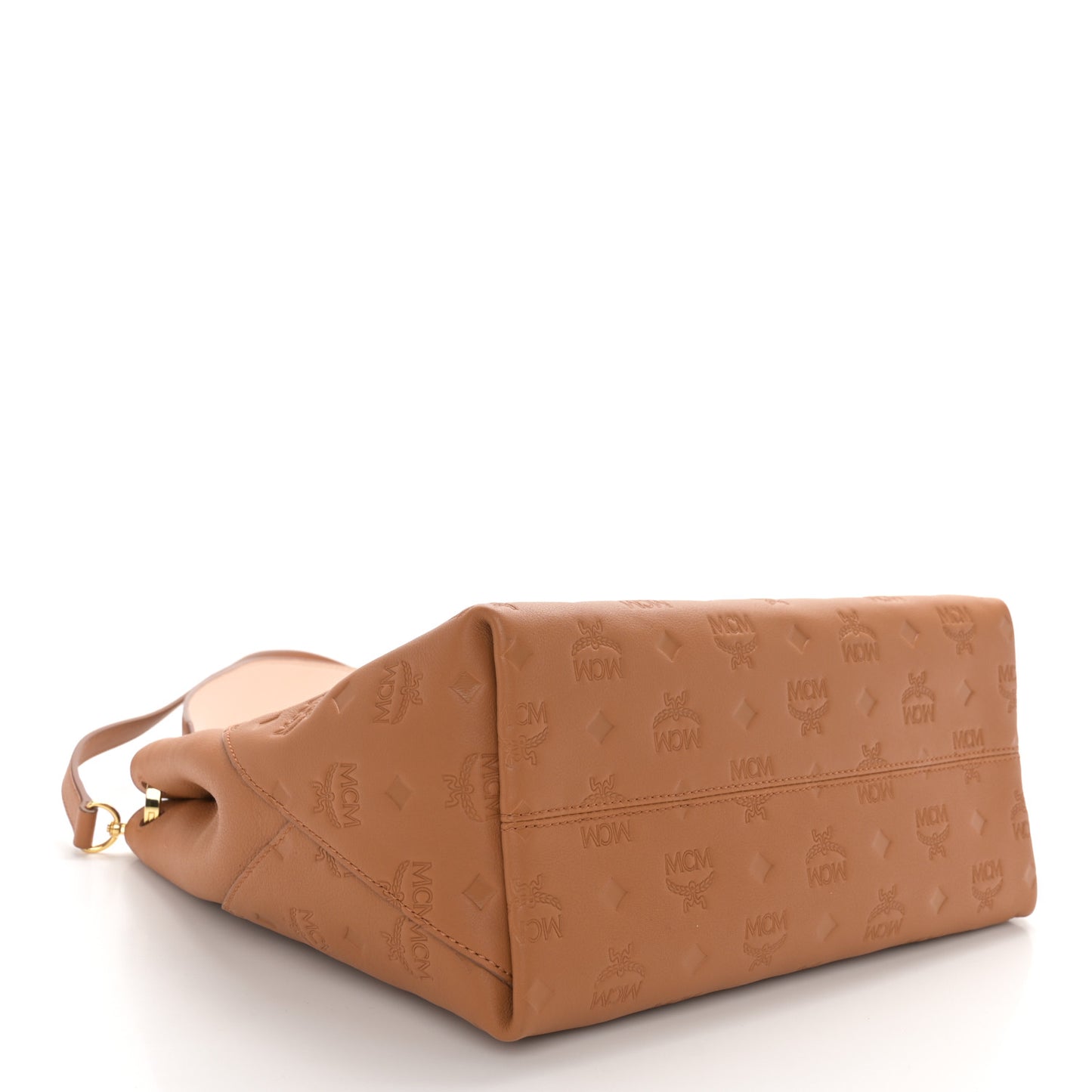 Calfskin Ottomar Monogram Large Klara Hobo Cognac