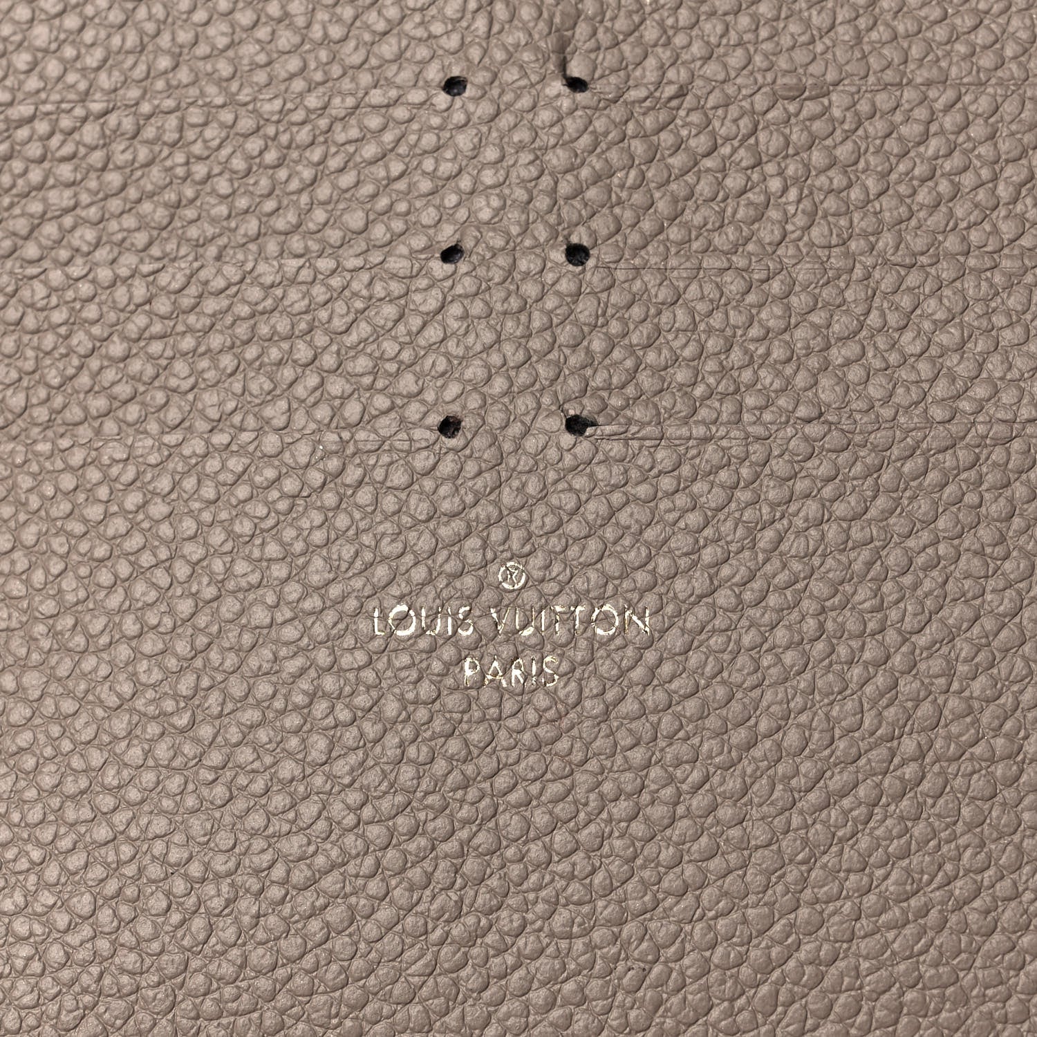 Louis Vuitton Empreinte Monogram Giant Felicie Pochette Tourterelle Creme 8 of 13