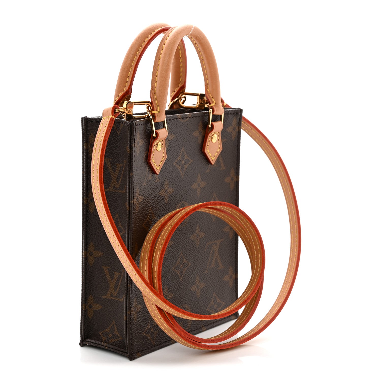 Louis Vuitton Monogram Petit Sac Plat 3 of 9