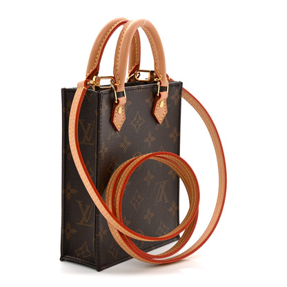 Louis Vuitton Monogram Petit Sac Plat 3 of 9
