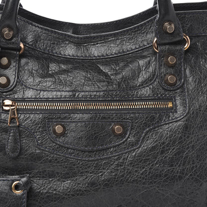 Balenciaga Agneau Giant 12 Rose Gold Hardware City Anthracite 10 of 10