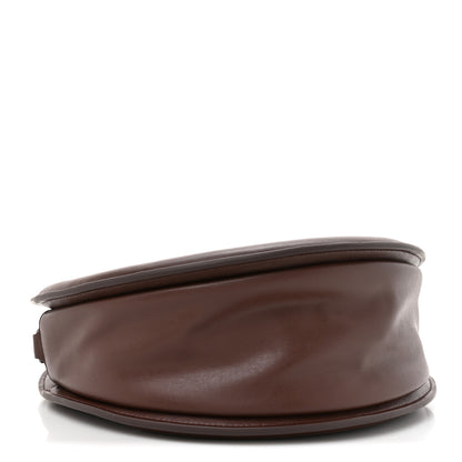 Telfar Vegan Leather Round Circle Bag Chocolate 4 of 11