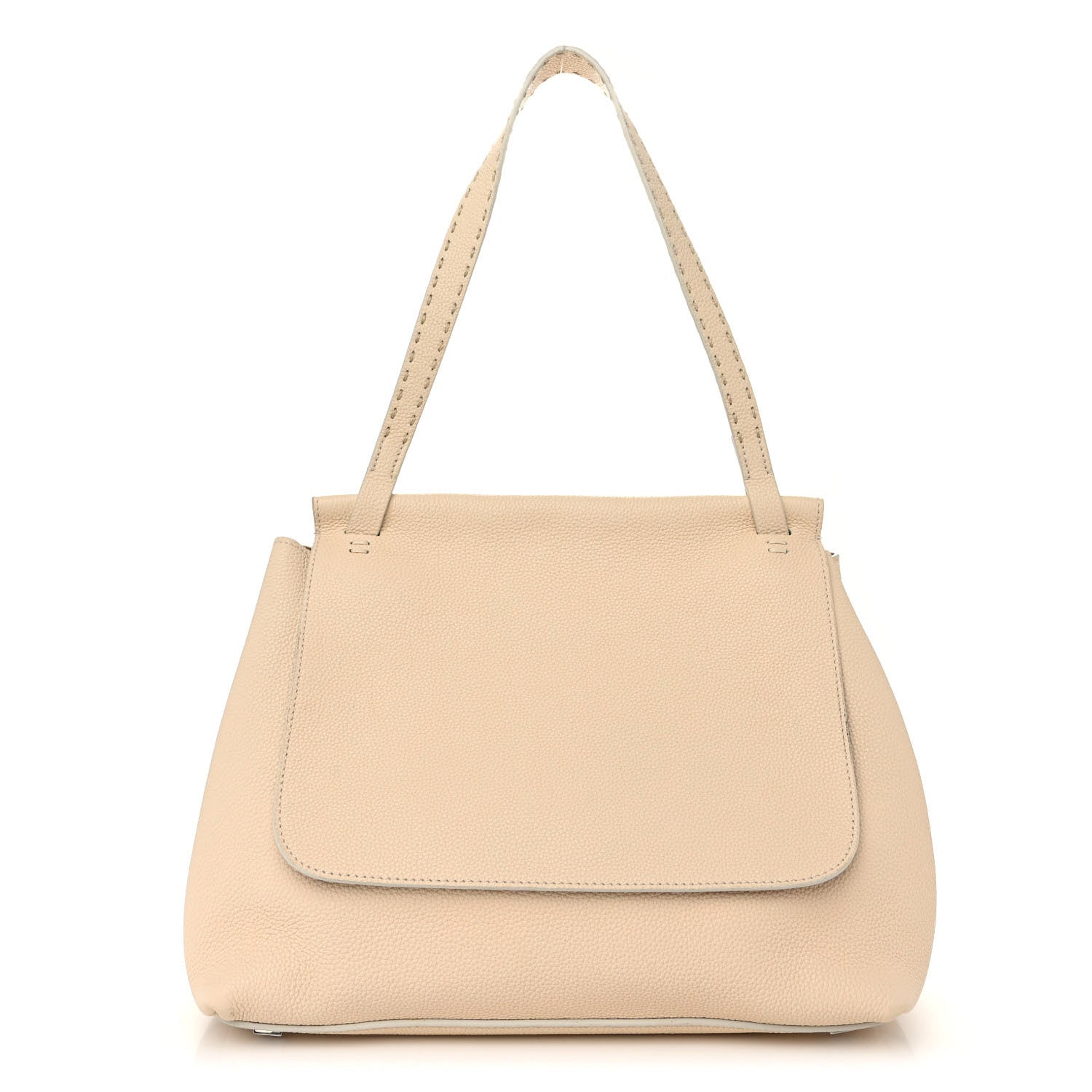 The Row Grained Calfskin Sidekick Beige 1 of 9