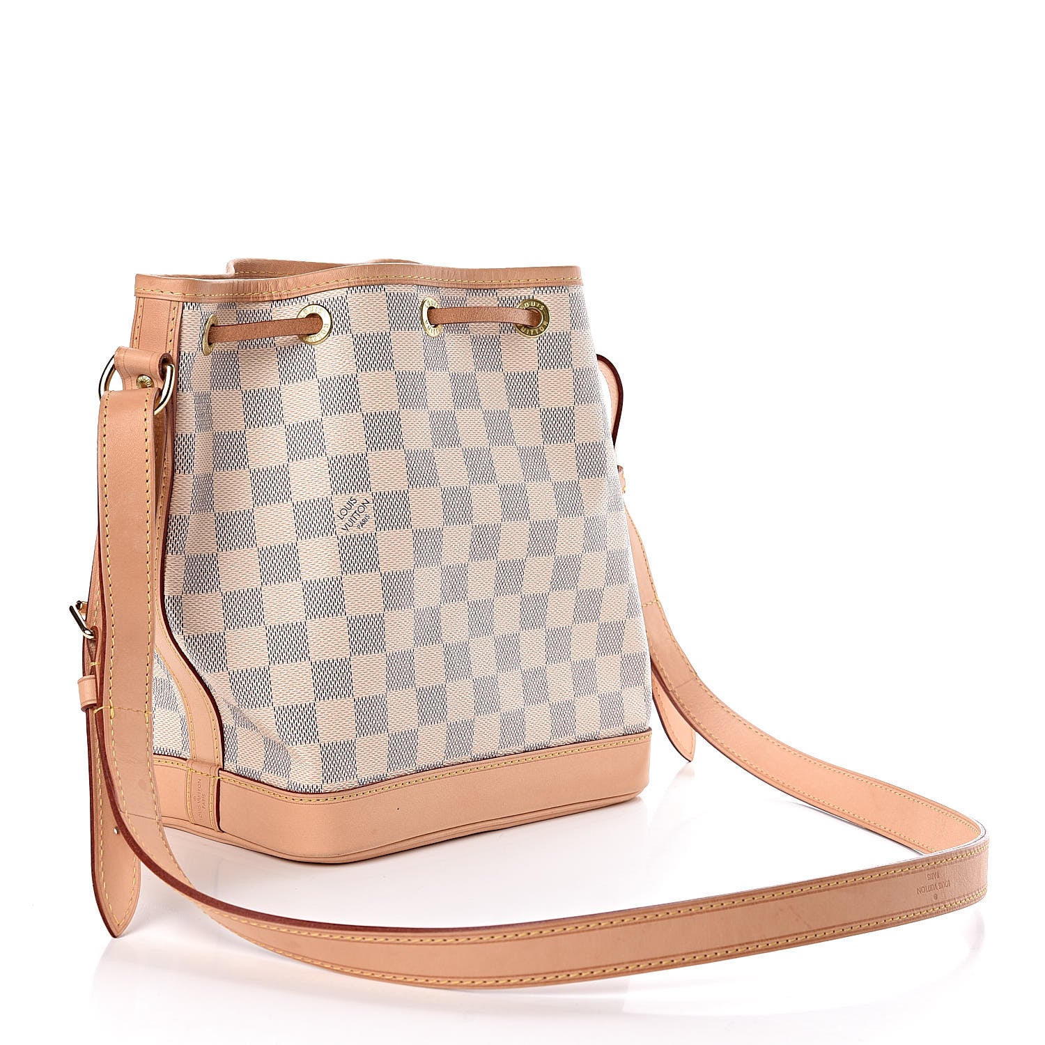 Louis Vuitton Damier Azur Noe BB 3 of 10