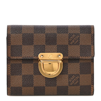 Louis Vuitton Damier Ebene Koala Compact Wallet 1 of 13