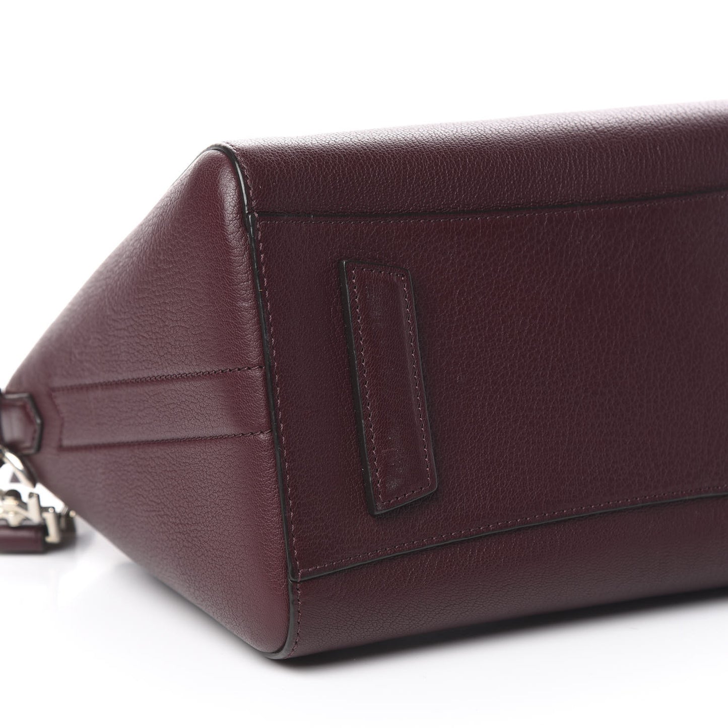 Sugar Goatskin Small Antigona Aubergine