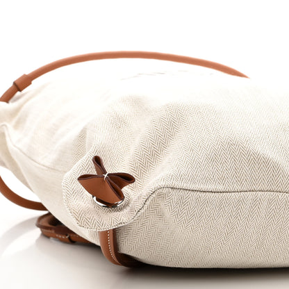 Hermes Toile Swift Maline Bag Gold Craie 7 of 8