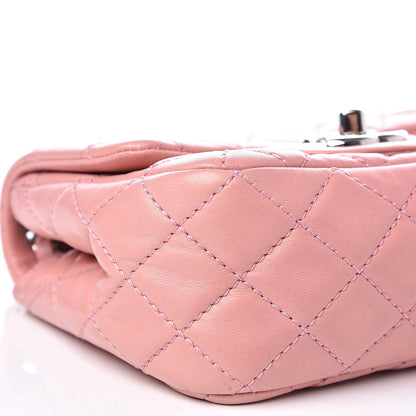 Chanel Lambskin Quilted Mini Square Flap Pink 8 of 13