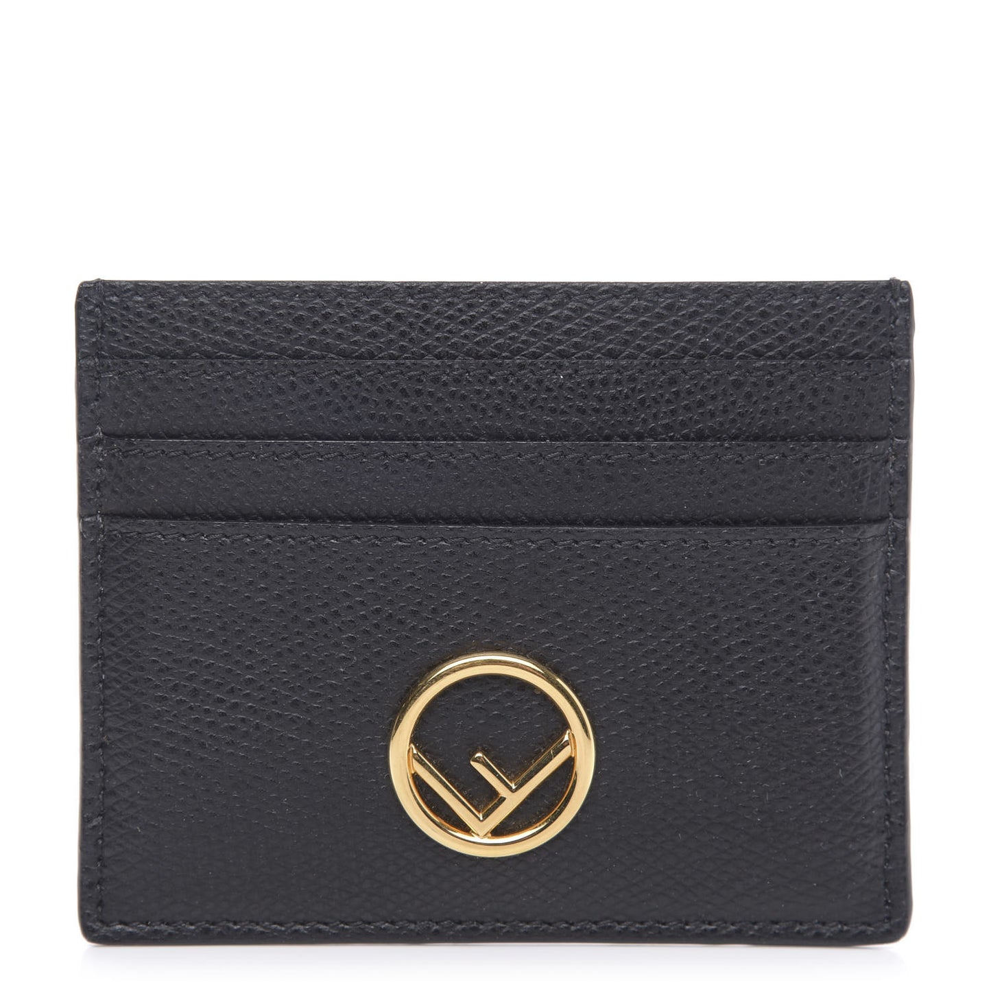 Vitello Cruise F is Fendi Card Holder Black