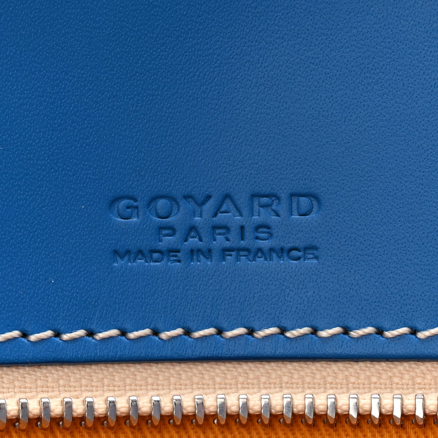 Goyard Goyardine Ambassade MM Briefcase Sky Blue 6 of 12