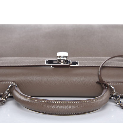 Hermes Epsom Kelly Sellier 35 Etoupe 34 of 39